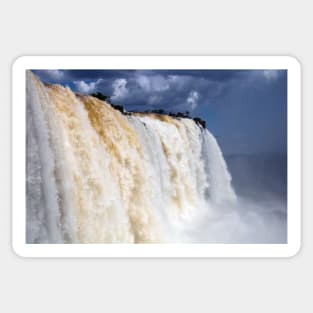 The Iguazu Falls from the Brazilian side Sticker